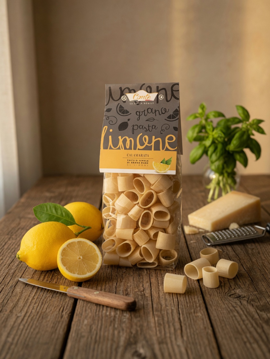 Calamarata al Limone